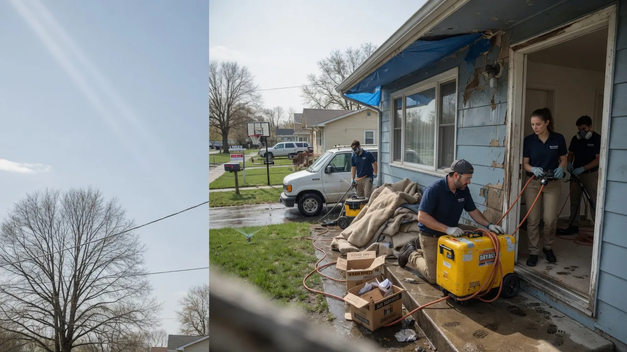 Basement Flood Cleanup in Wink, TX near me